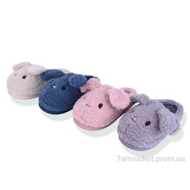 Фотография Тапки женские для дома зима S0972 mix (12 пар р.36-40) "Family" недорого оптом от прямого поставщика
