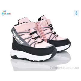 Черевики дитячі зручні Зима T710-1-8 (8 пар р.22-27) "BBT" недорого оптом від прямого постачальника