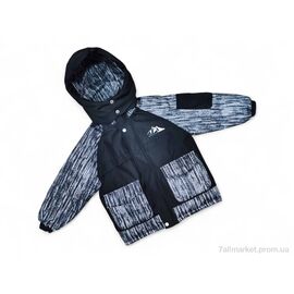 Куртка дитяча Зима K21 чорний єврозима (4 шт. р.сітка10-14) "Kids-modnik" недорого оптом від прямого постачальника