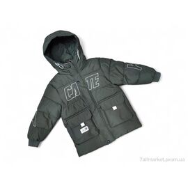 Куртка дитяча Зима K18 хакі єврозима (4 шт. р.сітка8-12) "Kids-modnik" недорого оптом від прямого постачальника