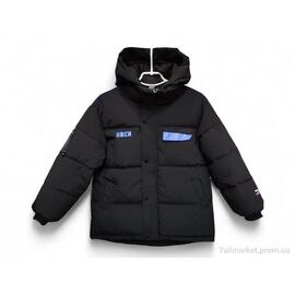 Куртка дитяча Зима K22 чорний єврозима (4 шт. р.сітка11-15) "Kids-modnik" недорого оптом від прямого постачальника