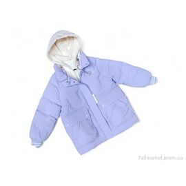 Куртка дитяча Зима 23-3 бузковий єврозима (4 шт. р.сітка8-14) "Kids-modnik" недорого оптом від прямого постачальника