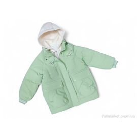 Куртка дитяча Зима 23-3 салатовий єврозима (4 шт. р.сітка8-14) "Kids-modnik" недорого оптом від прямого постачальника