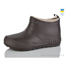 Калоші жіночі Зима D40 коричневий (6 пар р.37-41) "DeMur" недорого оптом від прямого постачальника