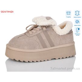 Уггі жіночі утеплені Зима T009-3 (6 пар р.36-41) "QQ&Панда" недорого оптом від прямого постачальника