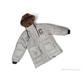 Куртка дитяча Зима 2315 капучіно єврозима (4 шт. р.сітка10-13) "Kids-modnik" недорого оптом від прямого постачальника