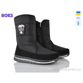 Дутики жіночі утеплені Зима 3117 (6 пар р.38-42) "Roks" недорого оптом від прямого постачальника