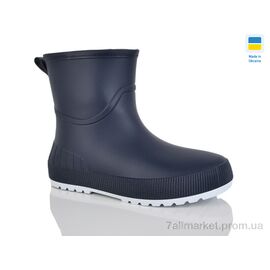 Фотография Резиновая обувь женская Весна/осень БЖ15-2 синій (5 пар р.37-41) "Inblue" недорого оптом от прямого поставщика
