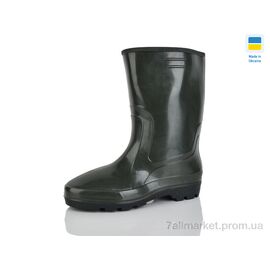 Гумове взуття чоловіче Весна/осінь БМ чоловічий зелений (4 пар р.42-45) "Inblue" недорого оптом від прямого постачальника
