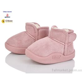 Уггі дитячі утеплені Зима S960-1 pink (6 пар р.21-26) "Clibee-Doremi" недорого оптом від прямого постачальника