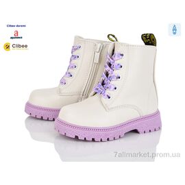 Черевики дитячі зручні Зима A381-2 rice (6 пар р.21-26) "Clibee-Doremi" недорого оптом від прямого постачальника