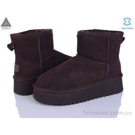 Фотография Угги женские утепленные зима UG270-4 шкіра піна (6 пар р.36-41) "STILLI Group" недорого оптом от прямого поставщика