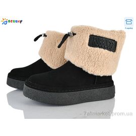 Фотография Ботинки женские стильные зима BM5063-1 (8 пар р.36-41) "Bessky-Kellaifeng" недорого оптом от прямого поставщика