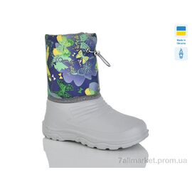 Фотография Сапоги из пены детские зима Олімп Д 9-1 сірий (8 пар р.28-37) "Progress" недорого оптом от прямого поставщика