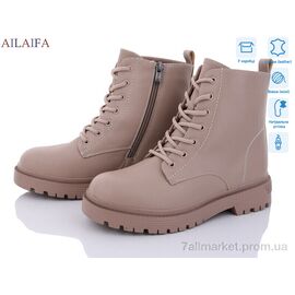 Фотография Ботинки женские стильные зима F902-4 (6 пар р.36-40) "Ailaifa" недорого оптом от прямого поставщика
