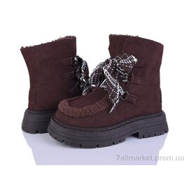 Фотография Ботинки женские стильные зима W22-2 (8 пар р.36-41) "AAPR-Kaker" недорого оптом от прямого поставщика