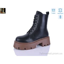 Фотография Ботинки женские стильные зима Gold103-27 (8 пар р.36-41) "Lilin" недорого оптом от прямого поставщика