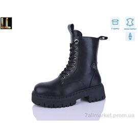 Фотография Ботинки женские стильные зима XL74-1 (8 пар р.36-41) "Lilin" недорого оптом от прямого поставщика