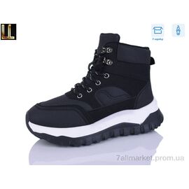 Фотография Ботинки женские стильные зима G670-1 (8 пар р.36-41) "Lilin" недорого оптом от прямого поставщика