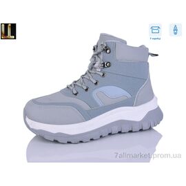 Фотография Ботинки женские стильные зима G670-2 (8 пар р.36-41) "Lilin" недорого оптом от прямого поставщика