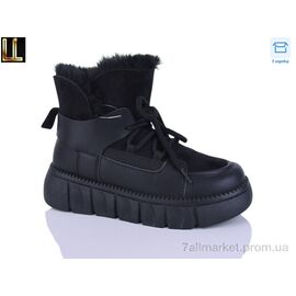 Черевики жіночі стильні Зима G660-1 (8 пар р.37-41) "Lilin" недорого оптом від прямого постачальника