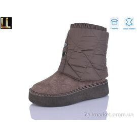 Уггі жіночі утеплені Зима L-X0072-9 (8 пар р.36-41) "Lilin" недорого оптом від прямого постачальника