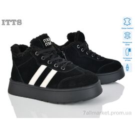 Черевики жіночі стильні Зима DD7633-1 (6 пар р.36-41) "ITTS" недорого оптом від прямого постачальника