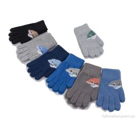 Рукавички для дітей Зима 2489 S mix (12 шт. р.сітка3-5) "KUINH" недорого оптом від прямого постачальника