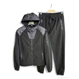 Фотография Спортивный костюм мужской Зима A122 black (5 шт. р.сетка M-3XL) "Audsa" недорого оптом от прямого поставщика