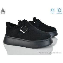 Фотография Туфли женские стильные зима E2510-1 шкіра піна (8 пар р.36-41) "STILLI Group" недорого оптом от прямого поставщика