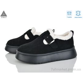 Фотография Туфли женские стильные зима E2510-2 шкіра піна (8 пар р.36-41) "STILLI Group" недорого оптом от прямого поставщика