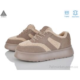 Фотография Кроссовки женские модные зима E2540-4 шкіра піна (8 пар р.36-41) "STILLI Group" недорого оптом от прямого поставщика