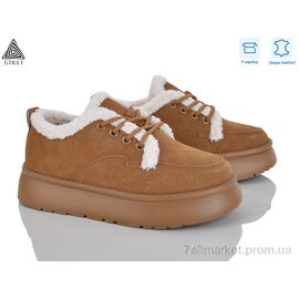 Фотография Кроссовки женские модные зима E2550-5 шкіра піна (8 пар р.36-41) "STILLI Group" недорого оптом от прямого поставщика