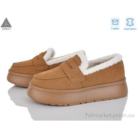 Туфлі жіночі стильні Зима E2580-3 шкіра піна (8 пар р.36-41) "STILLI Group" недорого оптом від прямого постачальника