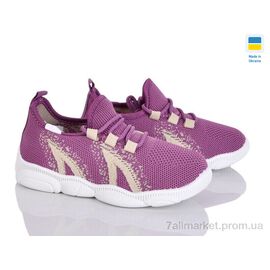 Фотография Кроссовки детские модные Весна/осень 501-164 фіолет. (8 пар р.25-32) "Weestep-Ukraine" недорого оптом от прямого поставщика