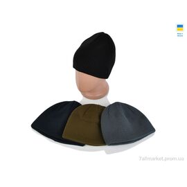 Шапка чоловіча Зима 555 mix (5 шт. р.сіткаOne size) "LiBang" недорого оптом від прямого постачальника