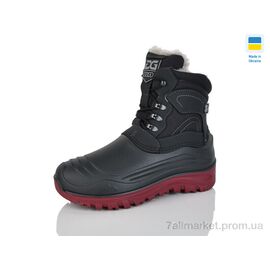 Фотография Ботинки мужские стильные зима 402 чорний (8 пар р.41-45) "Зручне взуття" недорого оптом от прямого поставщика