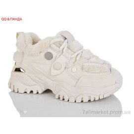 Кросівки жіночі модні Зима AB038-3 (8 пар р.36-41) "QQ&Панда" недорого оптом від прямого постачальника