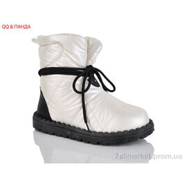 Дутики жіночі утеплені Зима AB021-2 (8 пар р.36-41) "QQ&Панда" недорого оптом від прямого постачальника