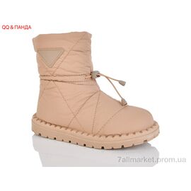 Дутики жіночі утеплені Зима AB032-3 (8 пар р.36-41) "QQ&Панда" недорого оптом від прямого постачальника