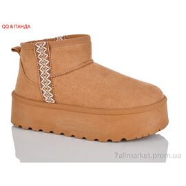 Фотография Угги женские утепленные зима AB031-2 (8 пар р.36-41) "QQ&Панда" недорого оптом от прямого поставщика