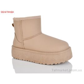 Уггі жіночі утеплені Зима AB029-2 (8 пар р.36-41) "QQ&Панда" недорого оптом від прямого постачальника