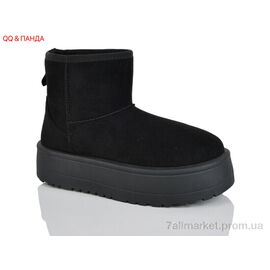 Уггі жіночі утеплені Зима AB030-1 (8 пар р.36-41) "QQ&Панда" недорого оптом від прямого постачальника