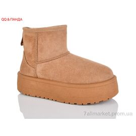 Уггі жіночі утеплені Зима AB030-3 (8 пар р.36-41) "QQ&Панда" недорого оптом від прямого постачальника