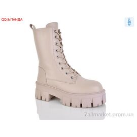 Черевики жіночі стильні Зима GY49-3 (8 пар р.36-41) "QQ&Панда" недорого оптом від прямого постачальника