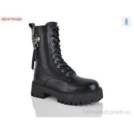 Черевики жіночі стильні Зима GY129 (8 пар р.36-41) "QQ&Панда" недорого оптом від прямого постачальника