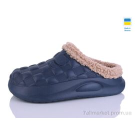 Калоші жіночі Зима 604 т.синій (8 пар р.36-41) "Alex" недорого оптом від прямого постачальника