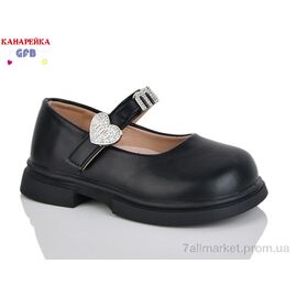 Фотография Туфли детские удобные Весна/осень T127-1 (8 пар р.23-28) "GFB-Канарейка" недорого оптом от прямого поставщика