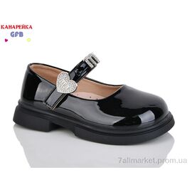 Фотография Туфли детские удобные Весна/осень T127-2 (8 пар р.23-28) "GFB-Канарейка" недорого оптом от прямого поставщика