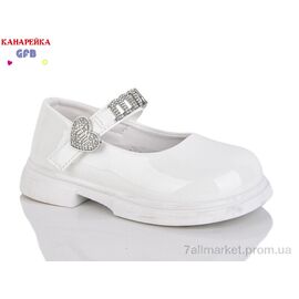 Фотография Туфли детские удобные Весна/осень T127-4 (8 пар р.23-28) "GFB-Канарейка" недорого оптом от прямого поставщика